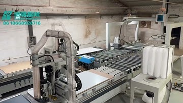 SUDIAO Dual CNC Nesting Machines + Auto Labeling System