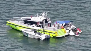 Person hurt in personal watercraft crash in Biscayne Bay