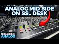 M/S Analog Drum Compression With SSL Big Six Desk | Mixing Rock Analog