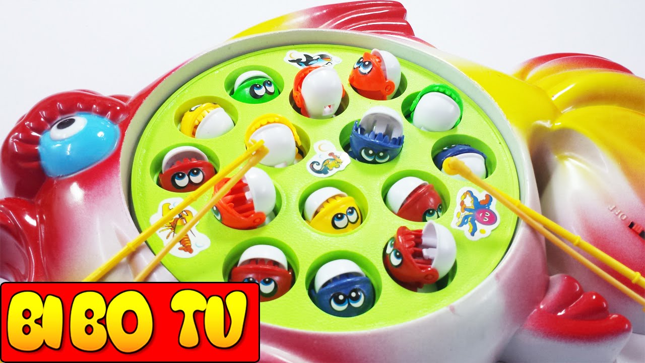 Fishing Toy Games For Kids | Đồ Chơi Câu Cá Trẻ Em & Trò Chơi Cho Bé Trai  Phát Triển Tư Duy - Youtube