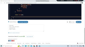 6394. Extra Characters in a String | Leetcode Biweekly Contest 105 | Solution Code In Comment.