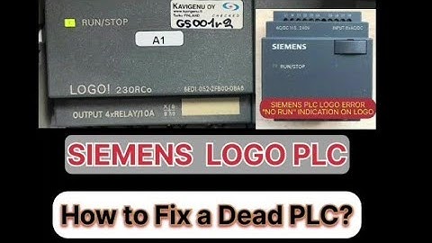 SIEMENS LOGO! PLC || How to Fix A DEAD PLC? || PLC TROUBLESHOOTING || #siemens #plc #plctraining