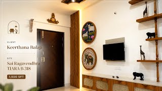 Interior Design & Execution | 1,500 SFT Residence