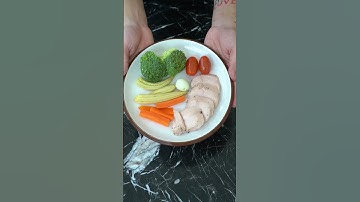 THỰC ĐƠN ĂN KIÊNG KHÔNG TINH BỘT | ỨC GÀ ĂN LIỀN KIM&U #food #kimandyou