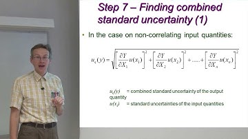 9.7.1 STEP 7 - Calculating the combined standard uncertainty