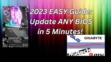 How to Update Pc BIOS In 5 Minutes.
