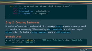Solving the Type is ambiguous without more context Error in Swift