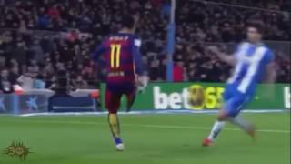 Arda Turan, Andres Iniesta, Lionel Messi And Neymar Skills Vs Espanyol