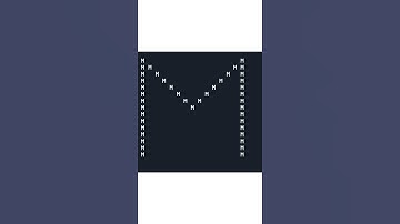#Shorts🔥 Java Program Print Alphabet ( M ) Using for loop . #java_programming 👨‍💻.