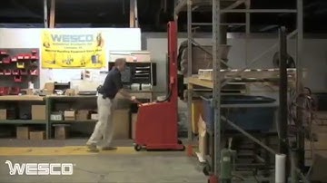 Wesco Counter Balance Powered Stackers