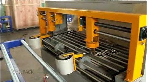 Door packing machine shrinking machine