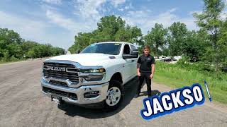 Jackson Talking About Rams Towing Capabilities