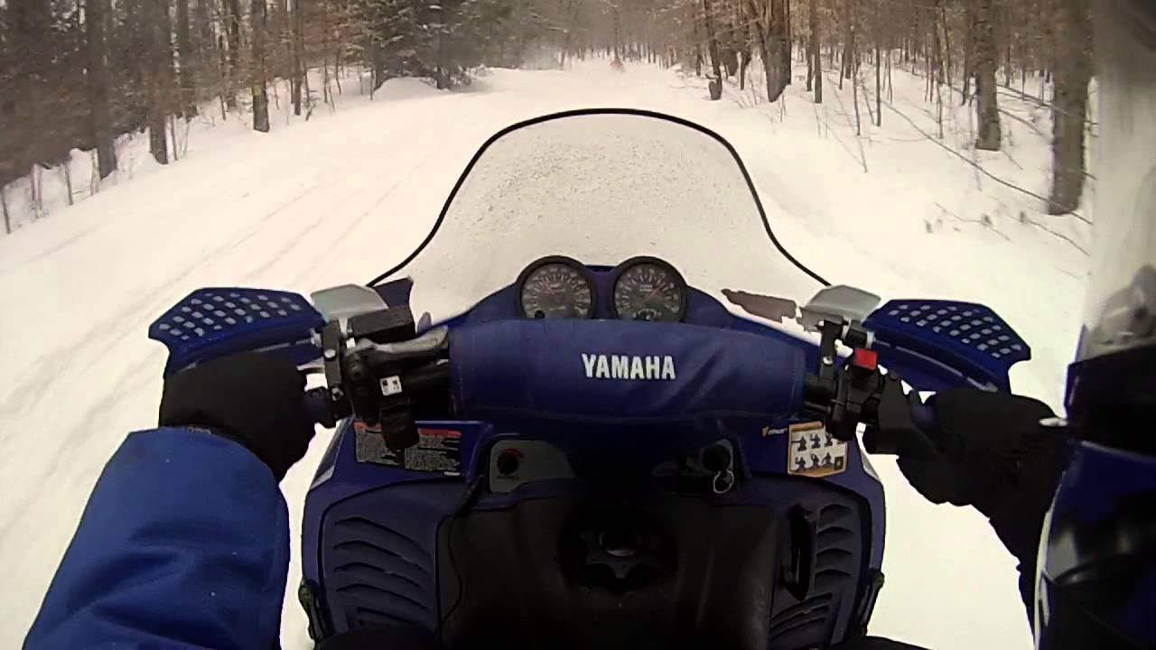 GoPro snowmobiling in speculator ny part 4 YouTube