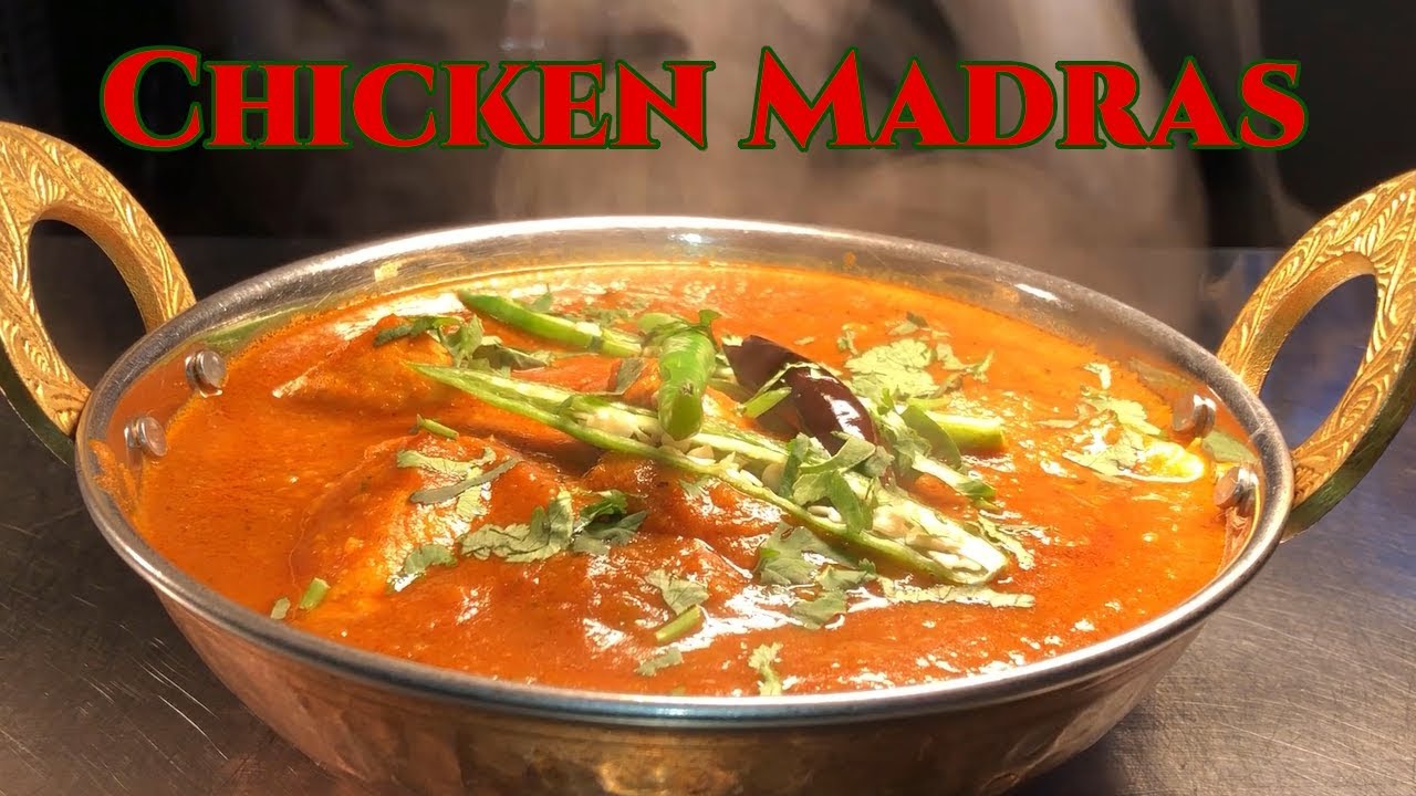 How To Make CHICKEN MADRAS (STEP BY STEP GUIDE IN ENGLISH)