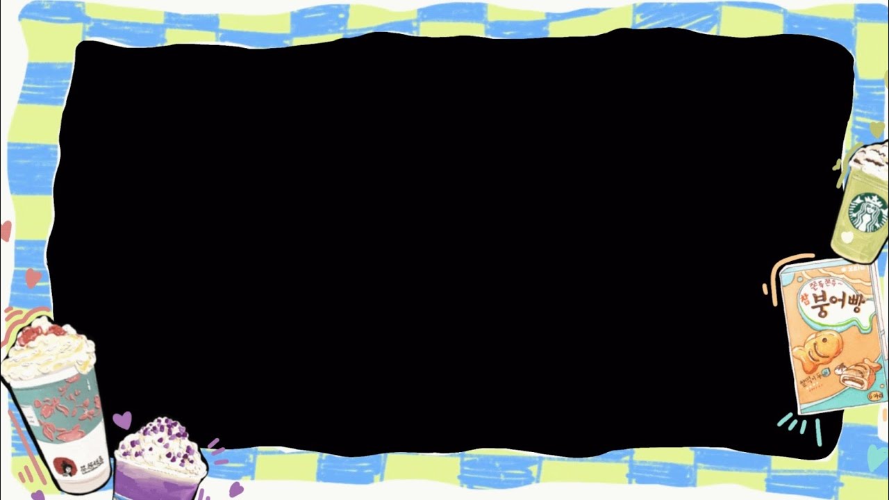 FREE GREEN SCREEN CUTE FRAME 1 YouTube