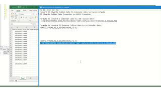 Date Conversion JD Edwards In SQL-Server, PLSQL and Excel screenshot 5