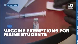 Maine legislature to discuss bills on vaccine exemptions for students
