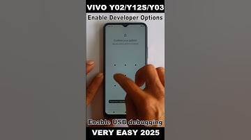 how to enable /developer options in vivo y02 ,y12s ,y03 –activate advanced settings 2025#mobilephone