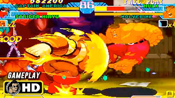 MARVEL VS CAPCOM "Hulk Fight" Gameplay (1998) Video Games
