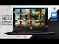 Background Video Animasi terbaik untuk Zoom