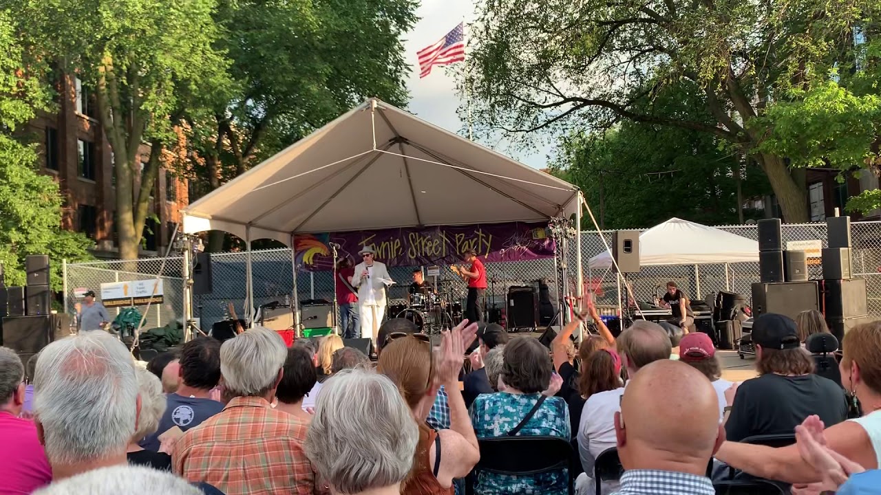 Martin Bandyke introducing Laith Al-saadi