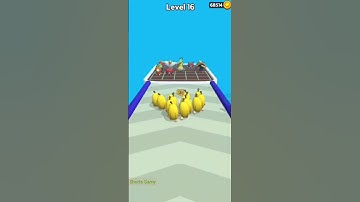 Epic Banana Run: Merge Master Part 20 skibidi toilet #shorts