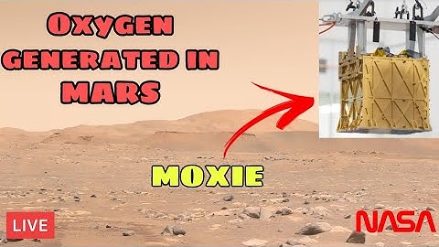 OXYGEN generated in MARS by Perseverance Rover