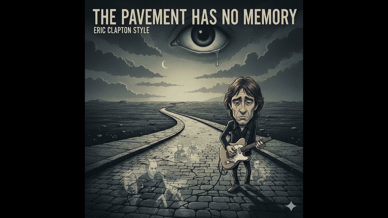 Eric Clapton Style - The Pavement Has No Memory (AI MUSIC) 