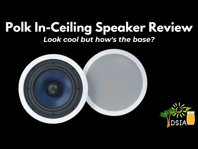 Polk In Ceiling Speaker Review Rc80i