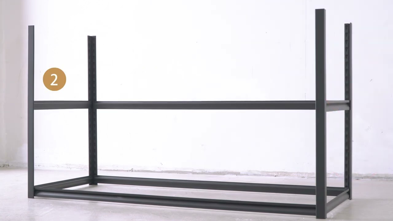 ゆうすけ 全付属品なし 601SR5 REIBII 3600LBS Heavy Duty Garage Shelving 55