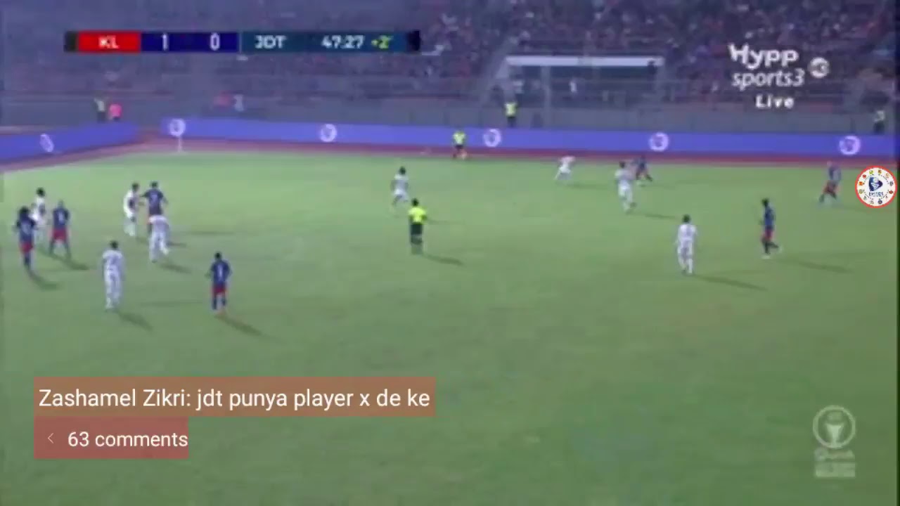 LIVE LIGA SUPER MALAYSIA 2018 | JOHOR DARUL TAKZIM (JDT) VS KUALA