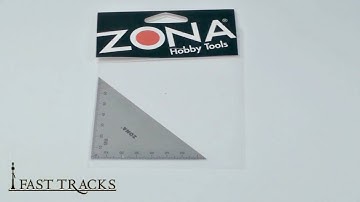 Stainless Steel 3". Triangle Ruler