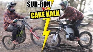 WHICH ELECTRIC MOTOCROSS BIKE IS THE BEST?  SUR RON vs CAKE