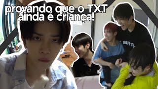 provando que o TXT todo ainda é criança!