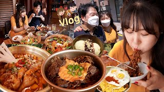 날씨 좋은날~ 남편과 맛집을 곁들인 서울 데이트 브이로그👫 | 짜파게티, 인사동, 청계천, 닭볶음탕 | 먹방 Vlog