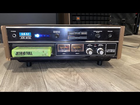 Akai CR-81D 8 Track Player & Recorder - YouTube