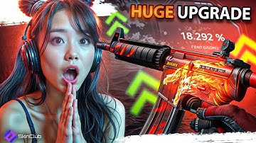 💎 UPGRADING TO A LEGENDARY M4A4 HOWL – THIS IS INSANE! 🎲 (SkinClub Promo Code 2025)