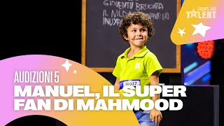 Manuel Mazzi indovina le canzoni di Mahmood in tre secondi ⏳ a Italia’s Got Talent