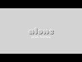 [FREE] Billie Eilish Type Beat "alone"