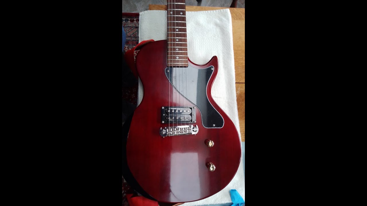 Passive Tone stack demo for guitar, LP jr.