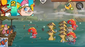 Swamp attack 2 / Episode 2, levels 1 to 10, All levels with (Pepper) Gameplay (Part 6)