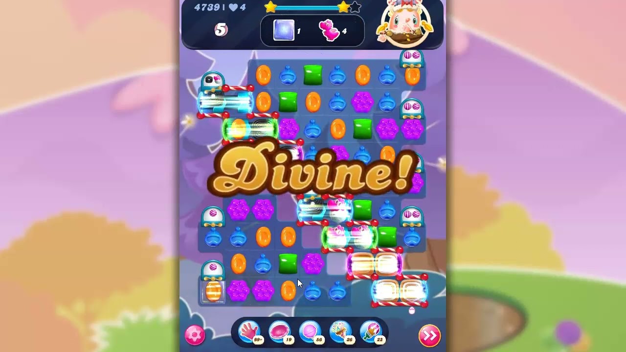 Candy Crush Level 4739 Talkthrough, 20 Moves 0 Boosters - YouTube