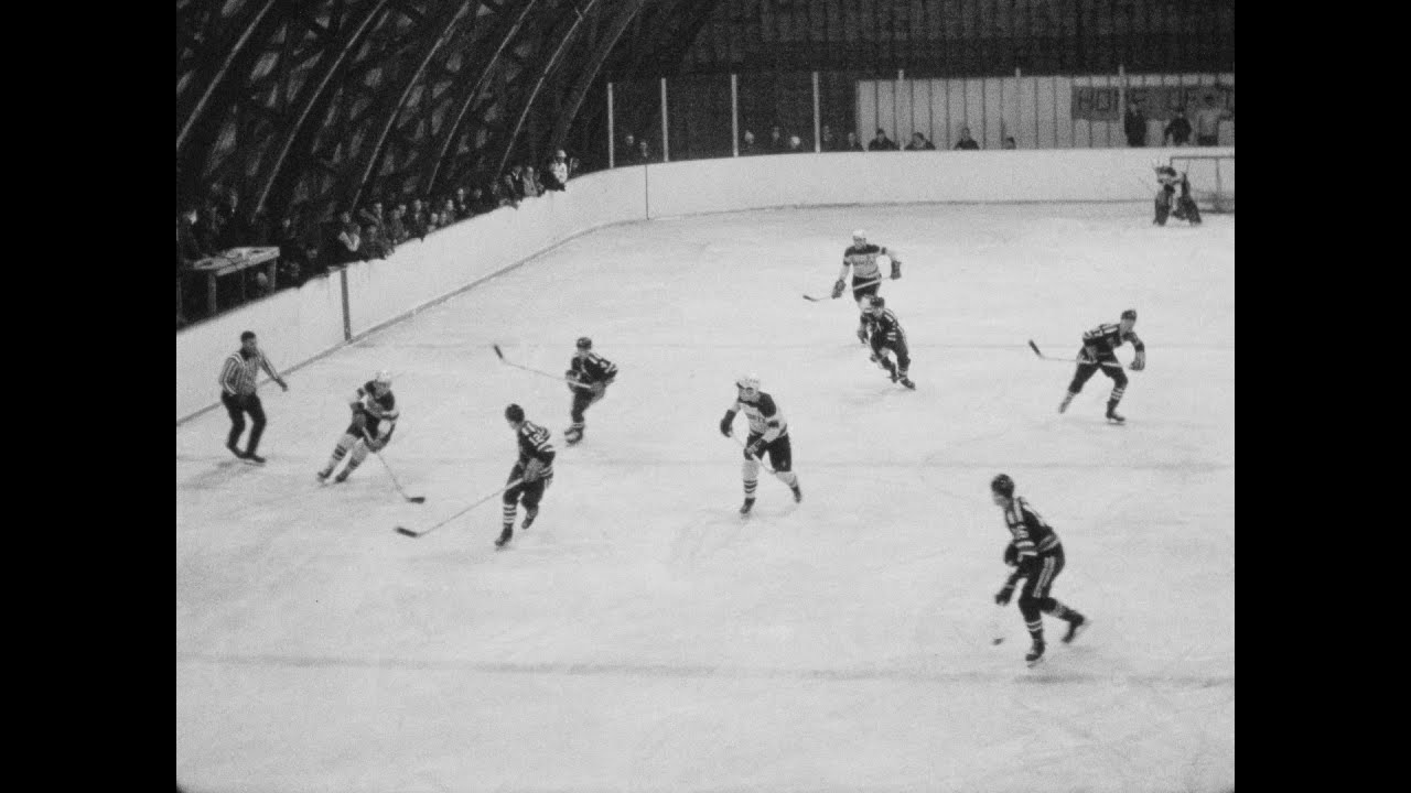 Bemidji High School Hockey vs Baudette December 1966 YouTube