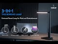 Illuminate your space experience the universal smart lamp for work and entertainment