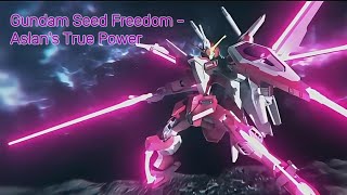 Gundam Seed Freedom - Aslan's True Power #gundam #gundamcommunity #gundamseedfreedom #gundamseed