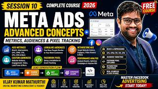 Session 10 | Meta Ads Metrics, Custom Audiences, Lookalike Audiences &amp; Pixel Tracking