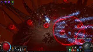 Path of Exile (POE): Lightning Strike T15 Core - Double Boss (Twinned) - 4K 60FPS