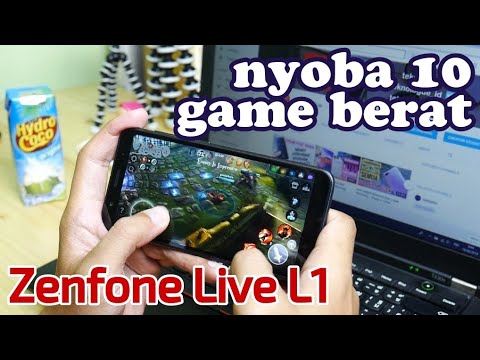 Nyoba 10 Game Berat di Zenfone Live L1