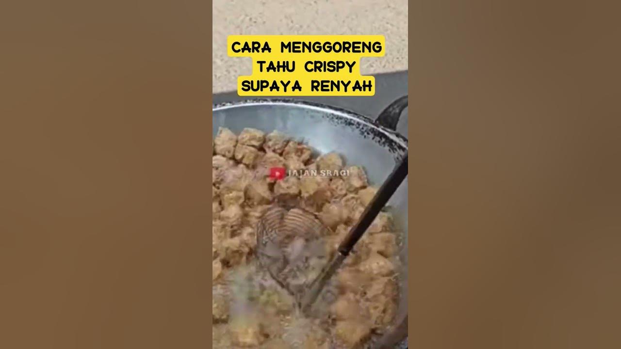 TAHU CRISPY PALING RENYAH & ENAK !! #shorts #shortvideo #idejualan #ideusaha #streetfoodindonesia