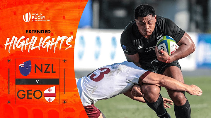 New Zealand made to WORK | New Zealand v Georgia | World Rugby U20 Championship | Full Highlights